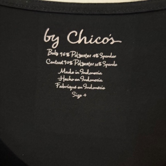 Chico's semi Velvet Top Tunic - Picture 3 of 5